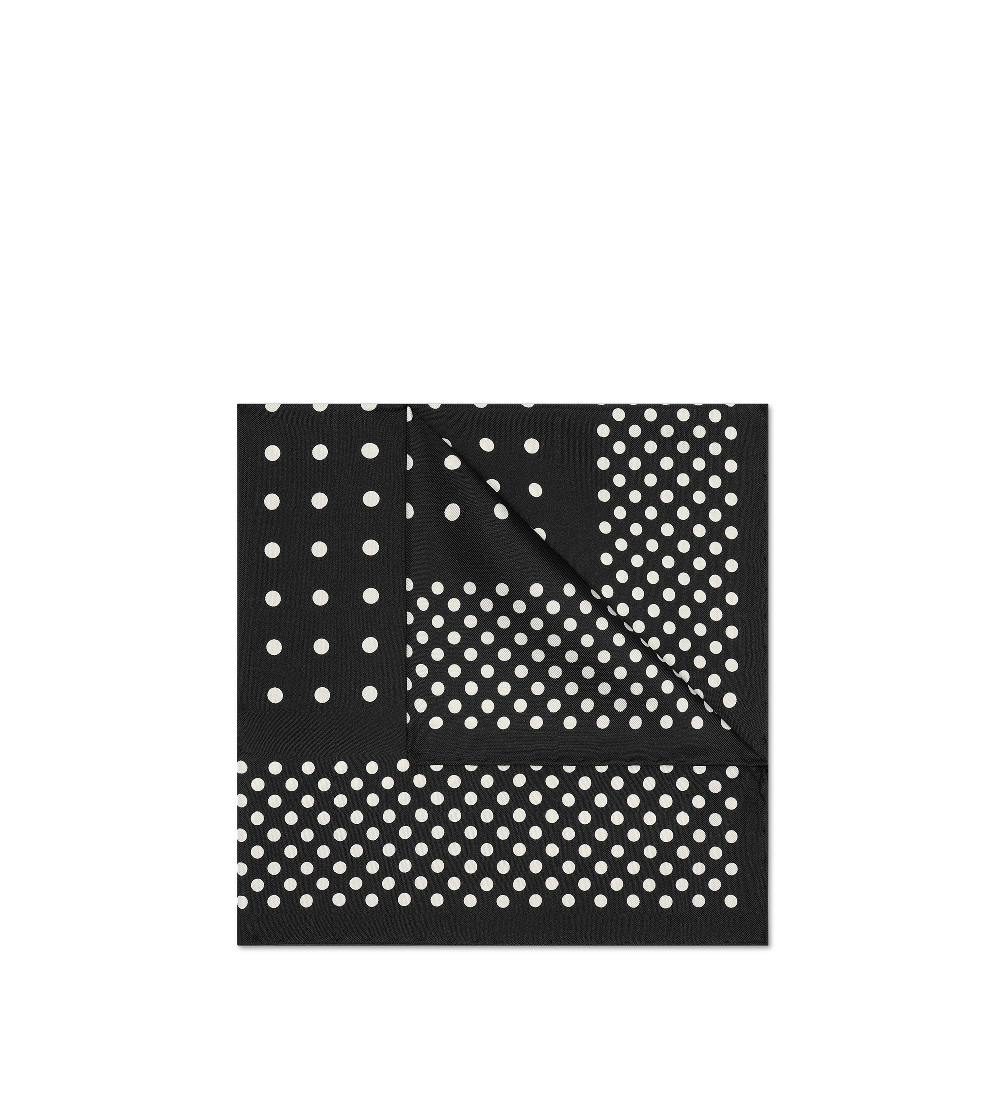 POLKA DOT FRAME POCKET SQUARE