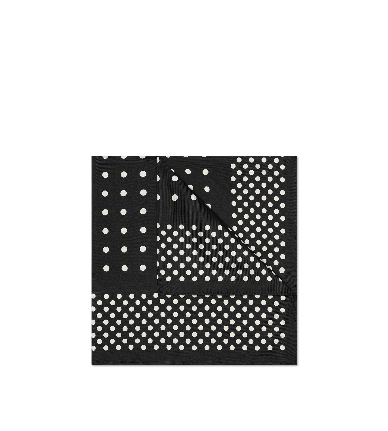 POLKA DOT FRAME POCKET SQUARE image number 1