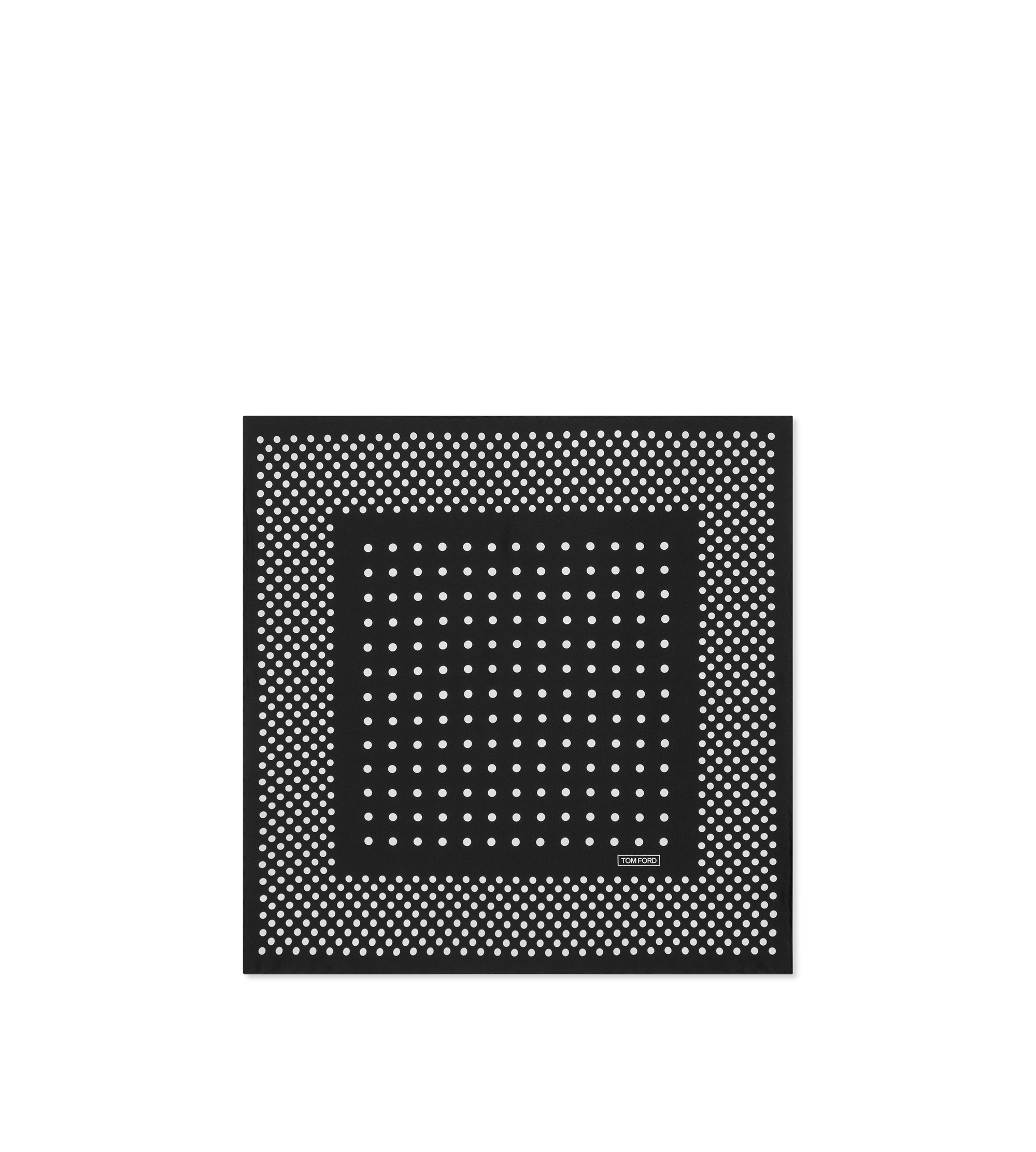 POLKA DOT FRAME POCKET SQUARE