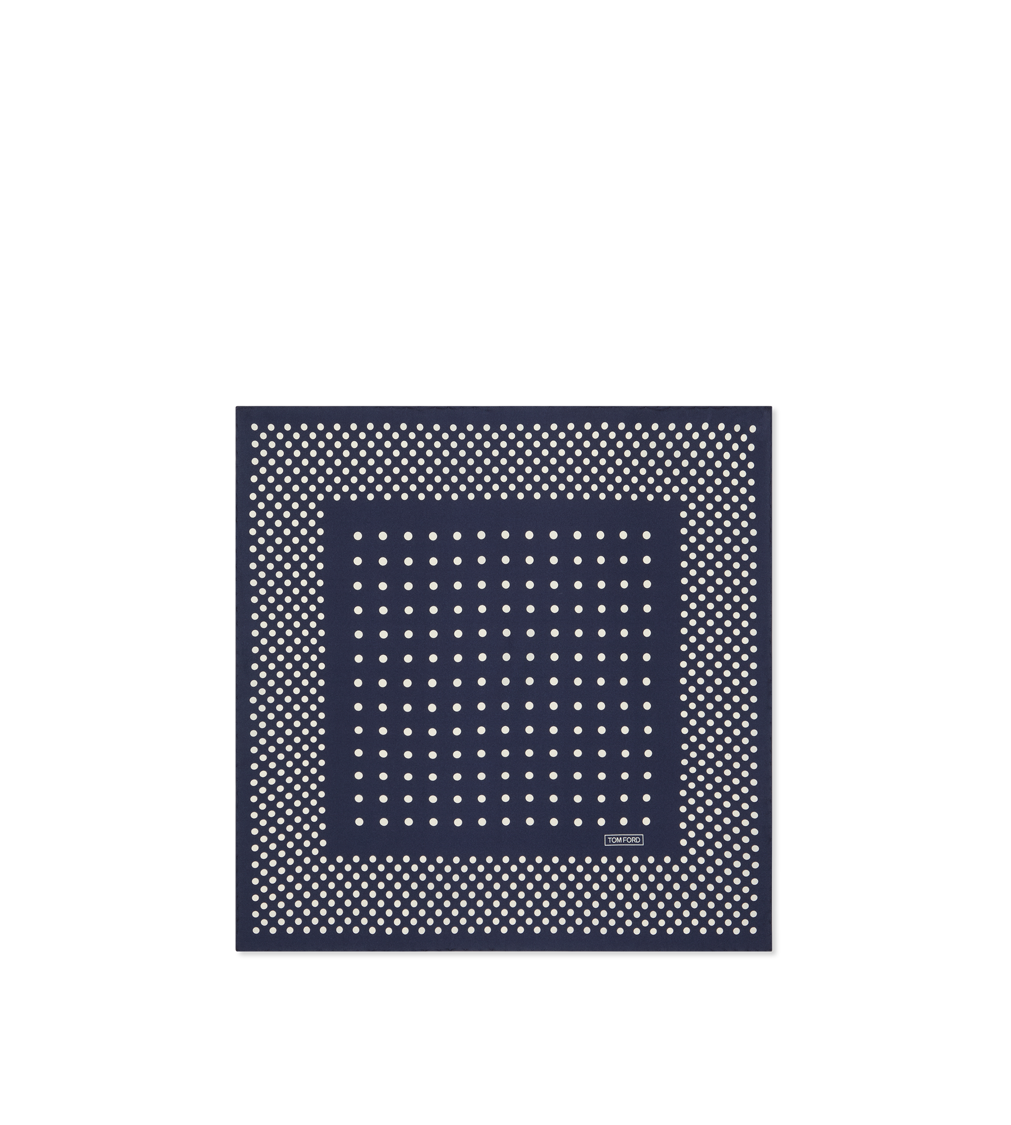POLKA DOT FRAME POCKET SQUARE