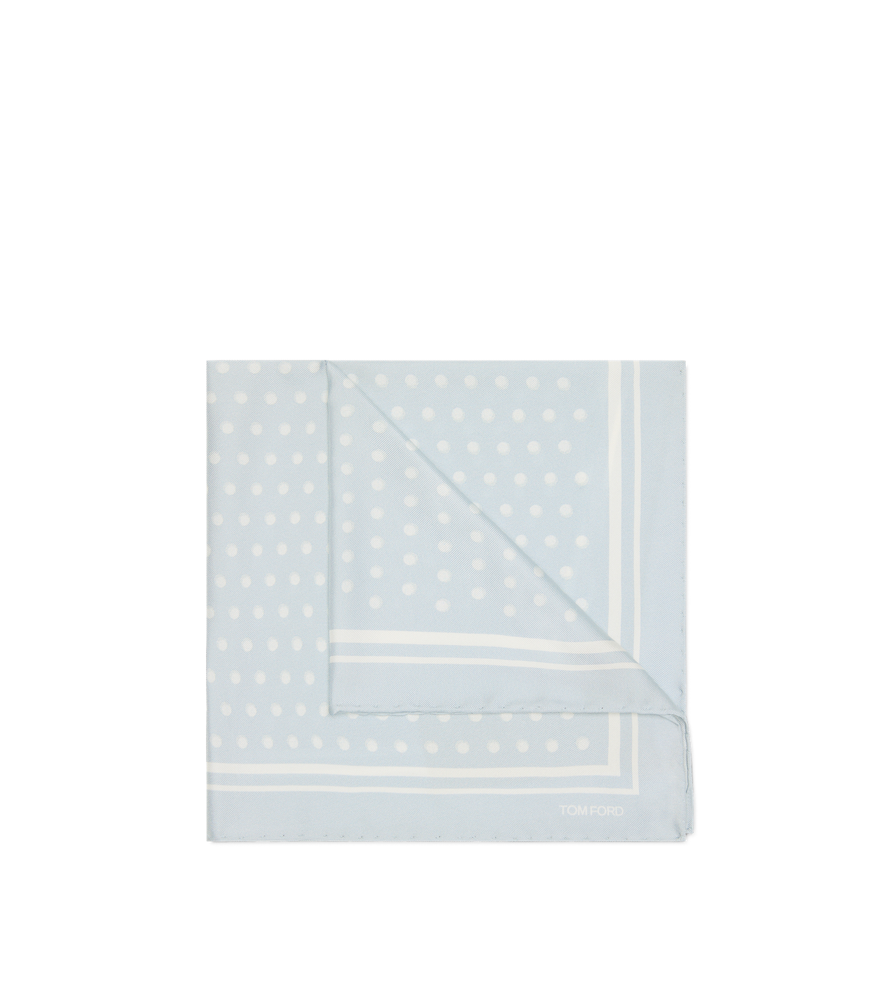 POLKA DOT SQUARE DESIGN POCKET SQUARE image number 1