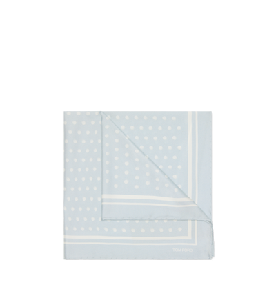 POLKA DOT SQUARE DESIGN POCKET SQUARE image number 1