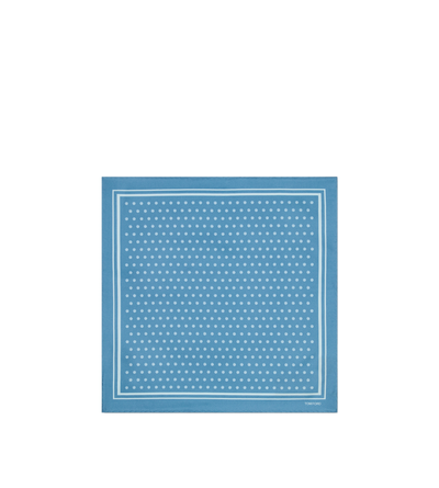 POLKA DOT SQUARE DESIGN POCKET SQUARE image number 0