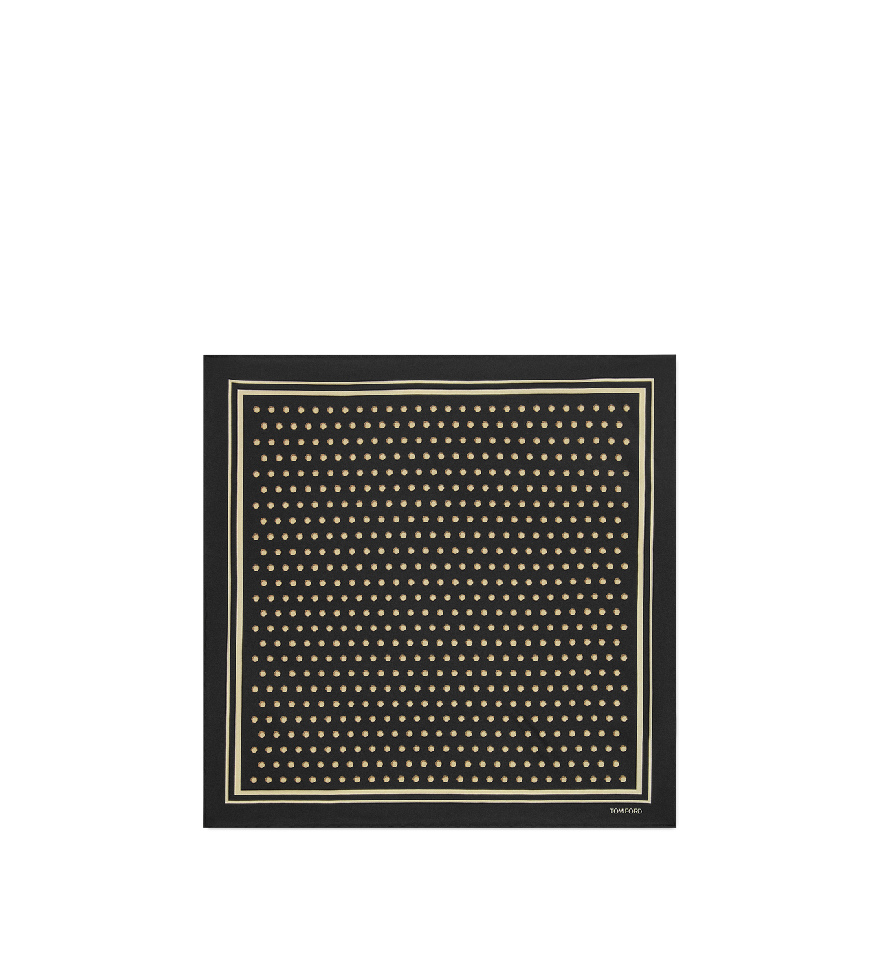 POLKA DOT SQUARE DESIGN POCKET SQUARE image number 0
