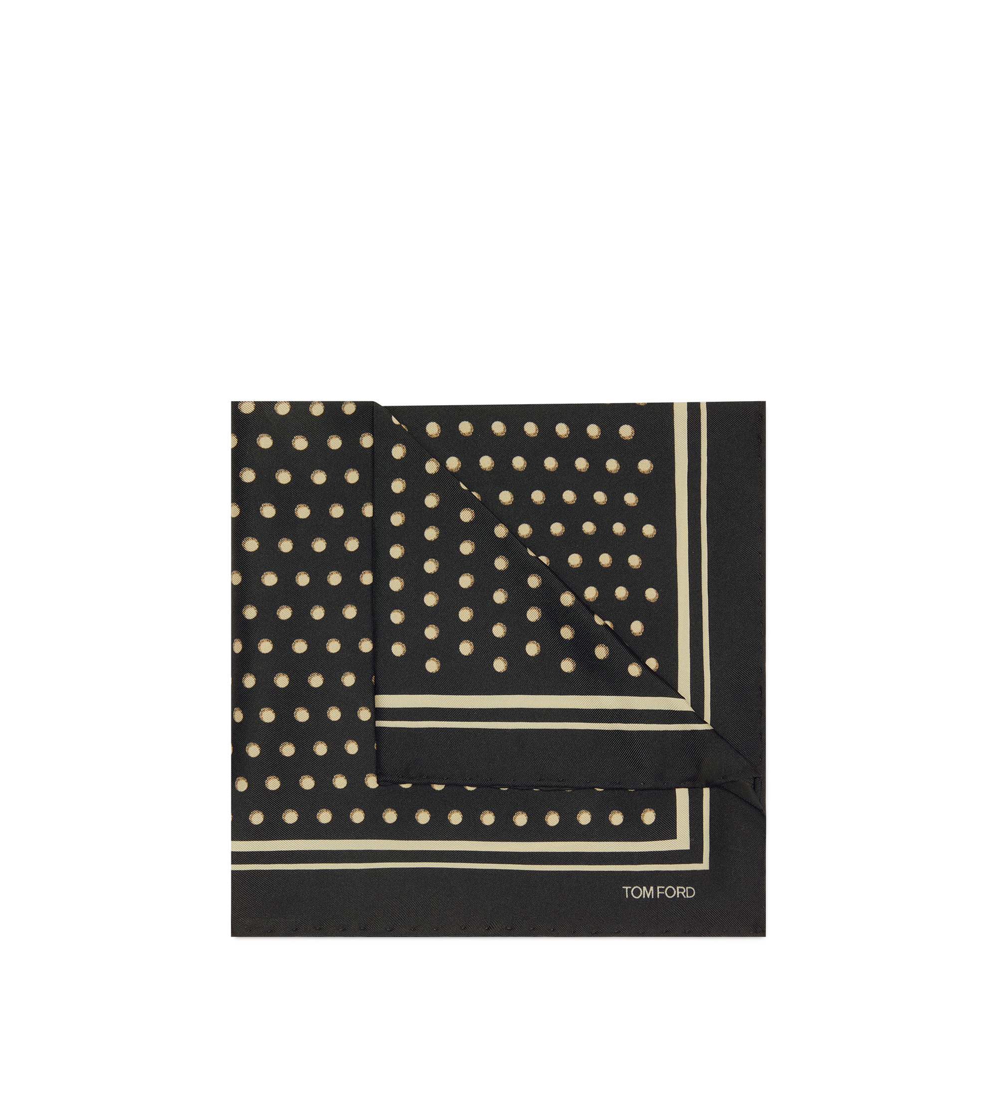 POLKA DOT SQUARE DESIGN POCKET SQUARE