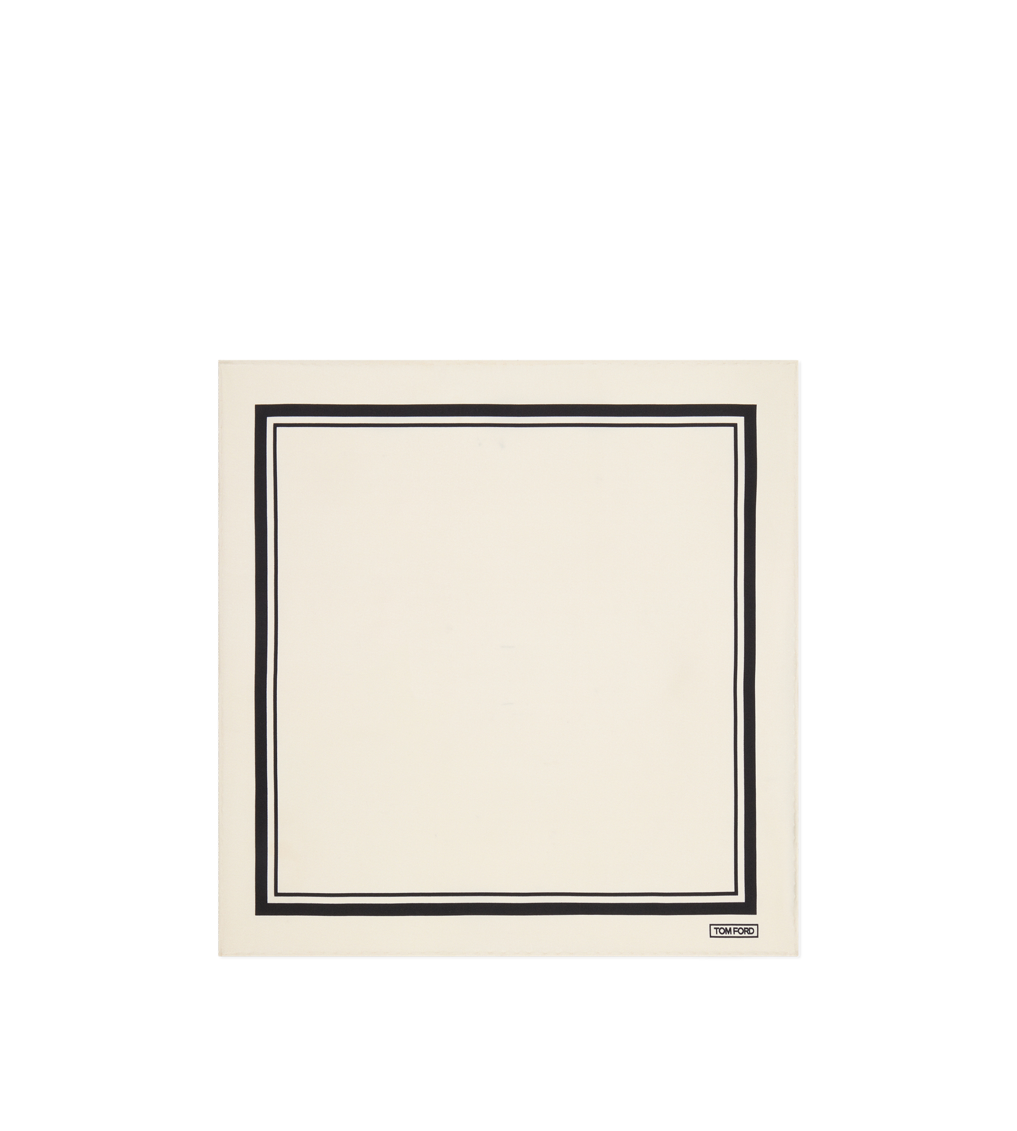 TONAL FRAME POCKET SQUARE&nbsp;
