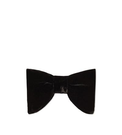 VELVET BOW TIE