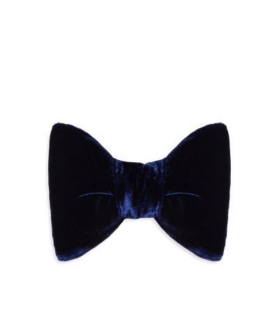 VELVET BOW TIE