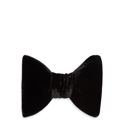 VELVET BOW TIE