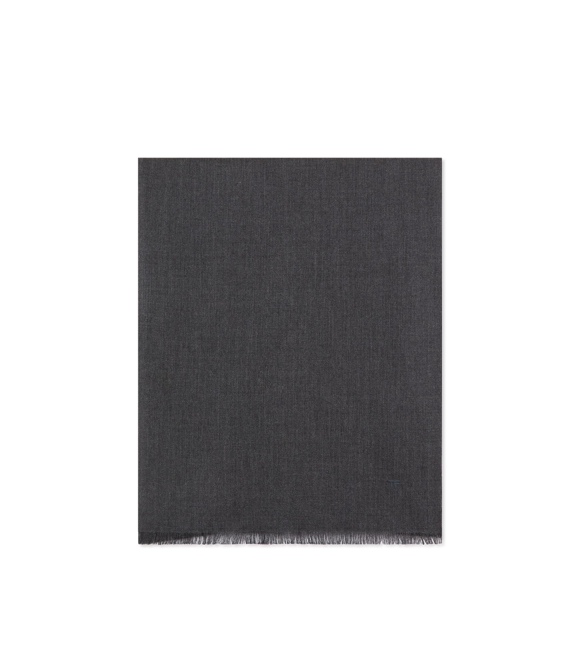 HERRINGBONE SILK SCARF