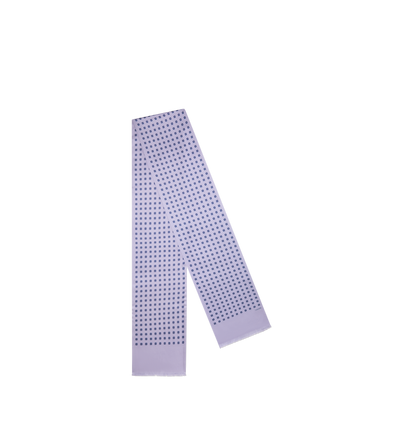 SQUARE DOT JACQUARD SCARF image number 1