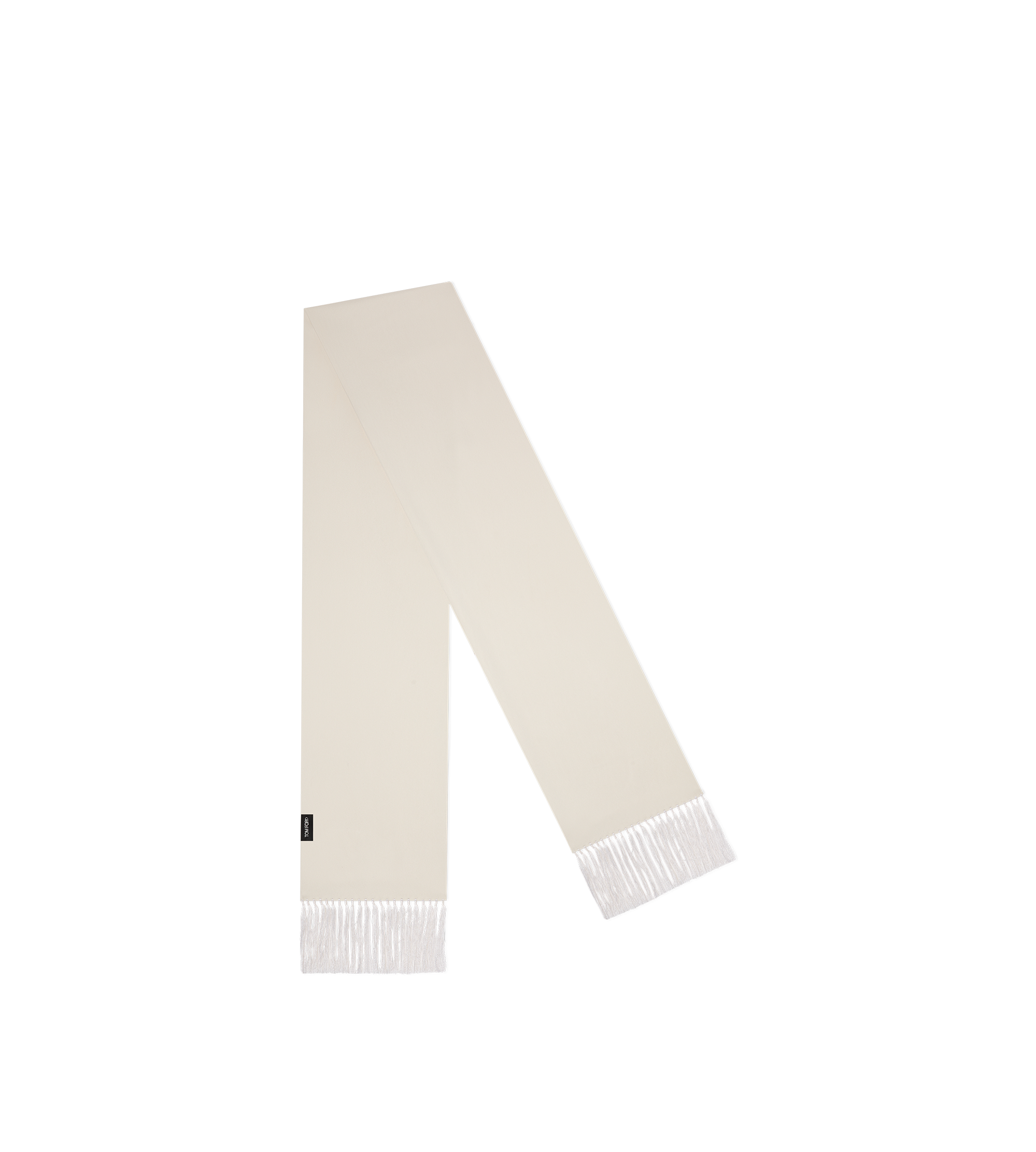 PURE SILK PEACHED GABARDINE SCARF