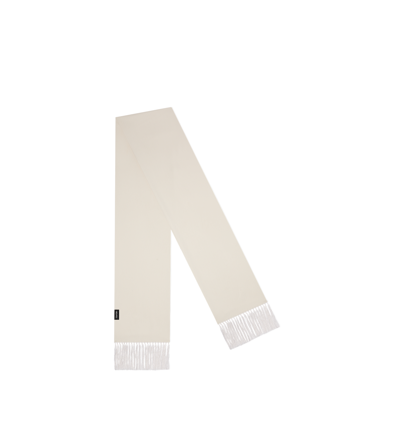 PURE SILK PEACHED GABARDINE SCARF image number 1