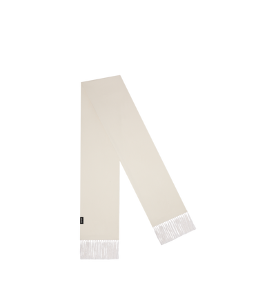 PURE SILK PEACHED GABARDINE SCARF image number 1