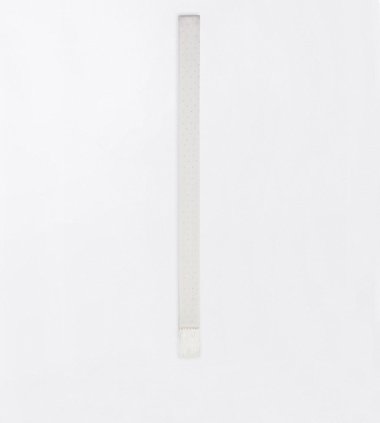 TOM FORD SILK OFF WHITE SILK SCARF