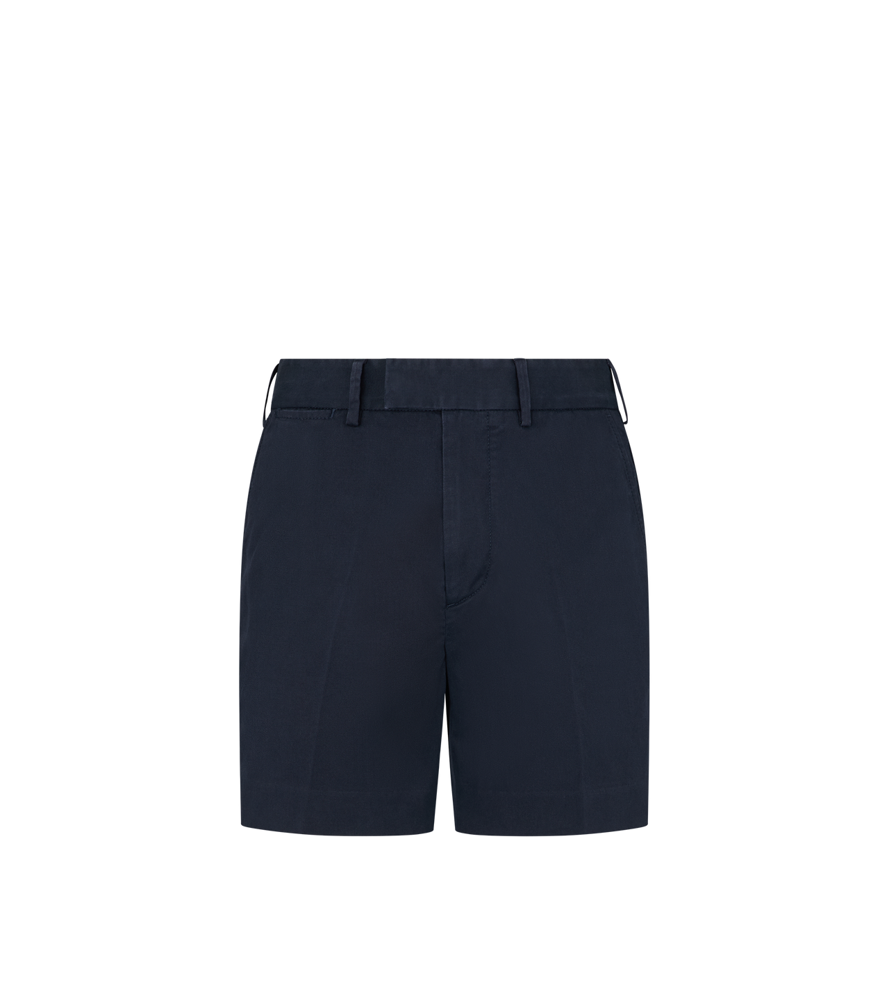STRETCH COTTON TWILL TAILORED SHORTS image number 0