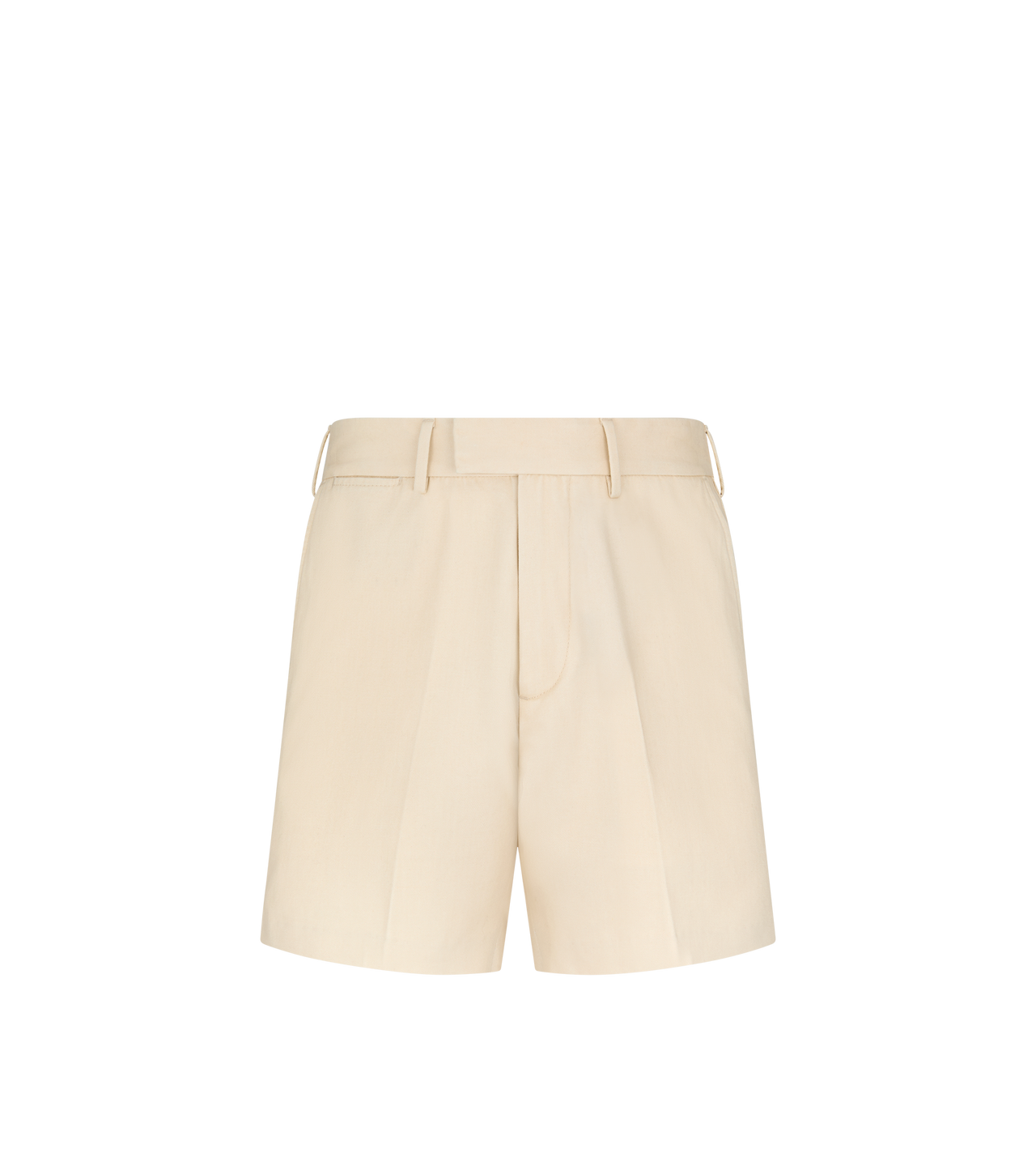 BRUSHED COTTON DRILL TAILORED SHORTS image number 0