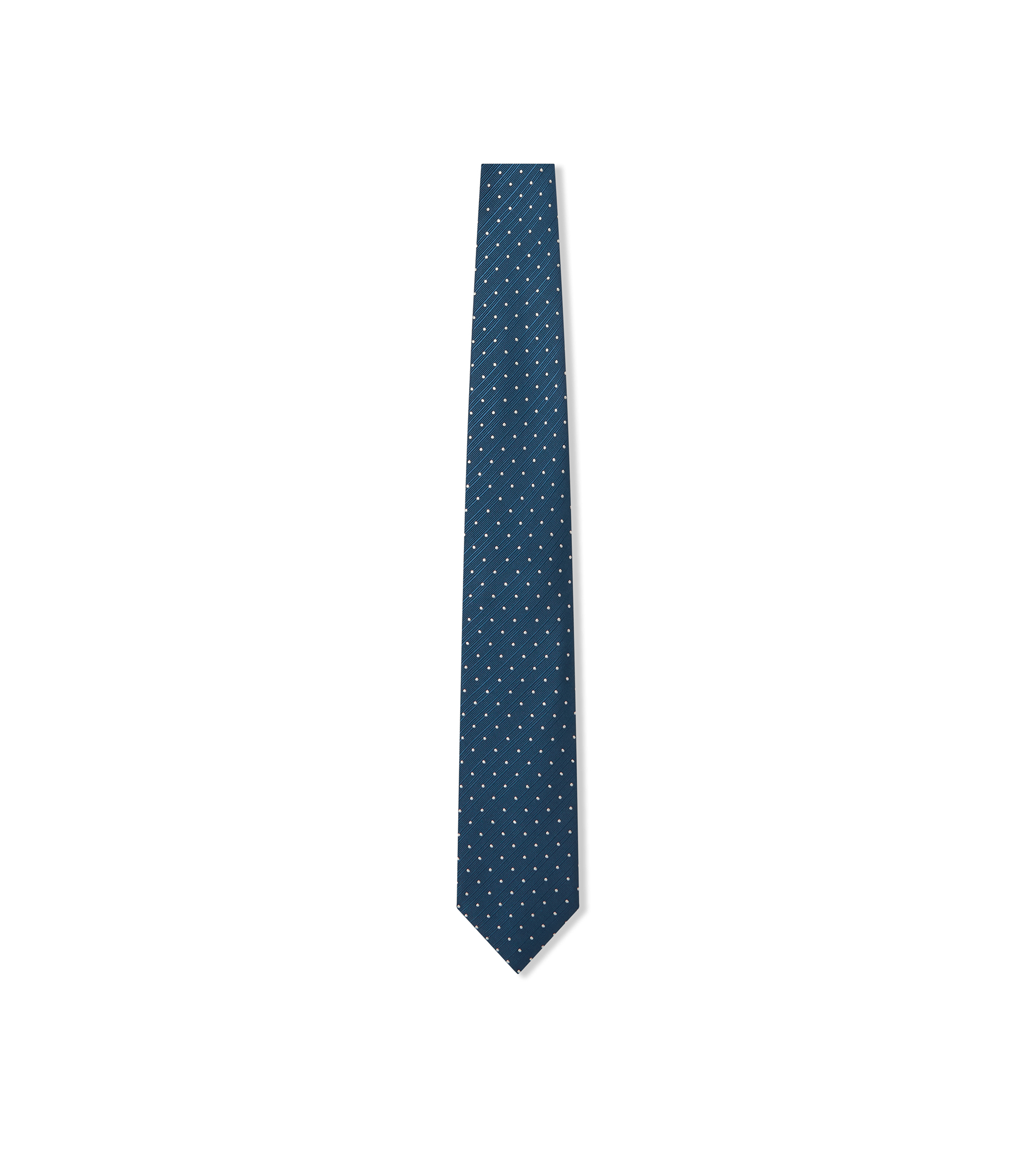 MICRO POLKA DOT SILK TIE