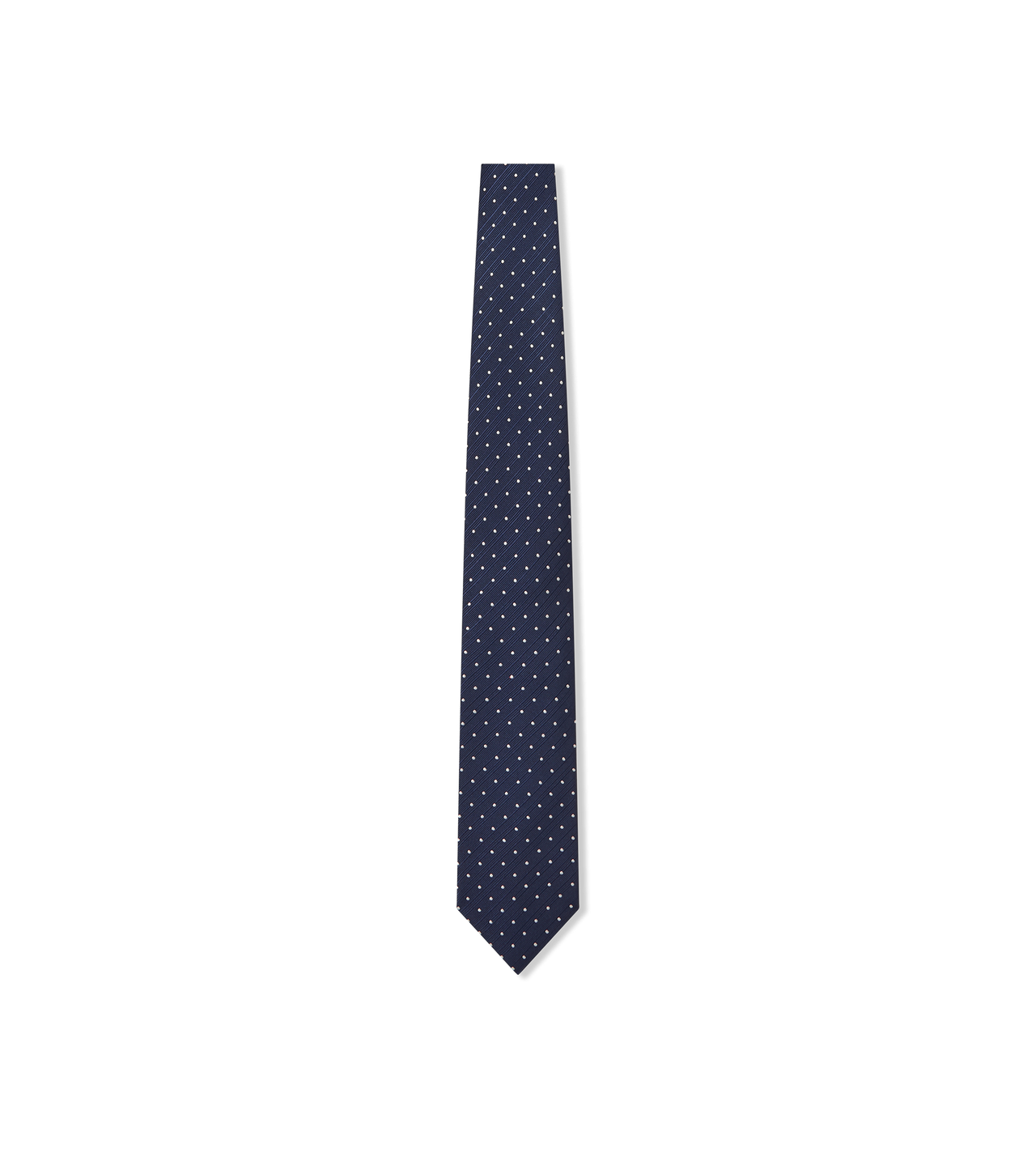 MICRO POLKA DOT SILK TIE image number 0