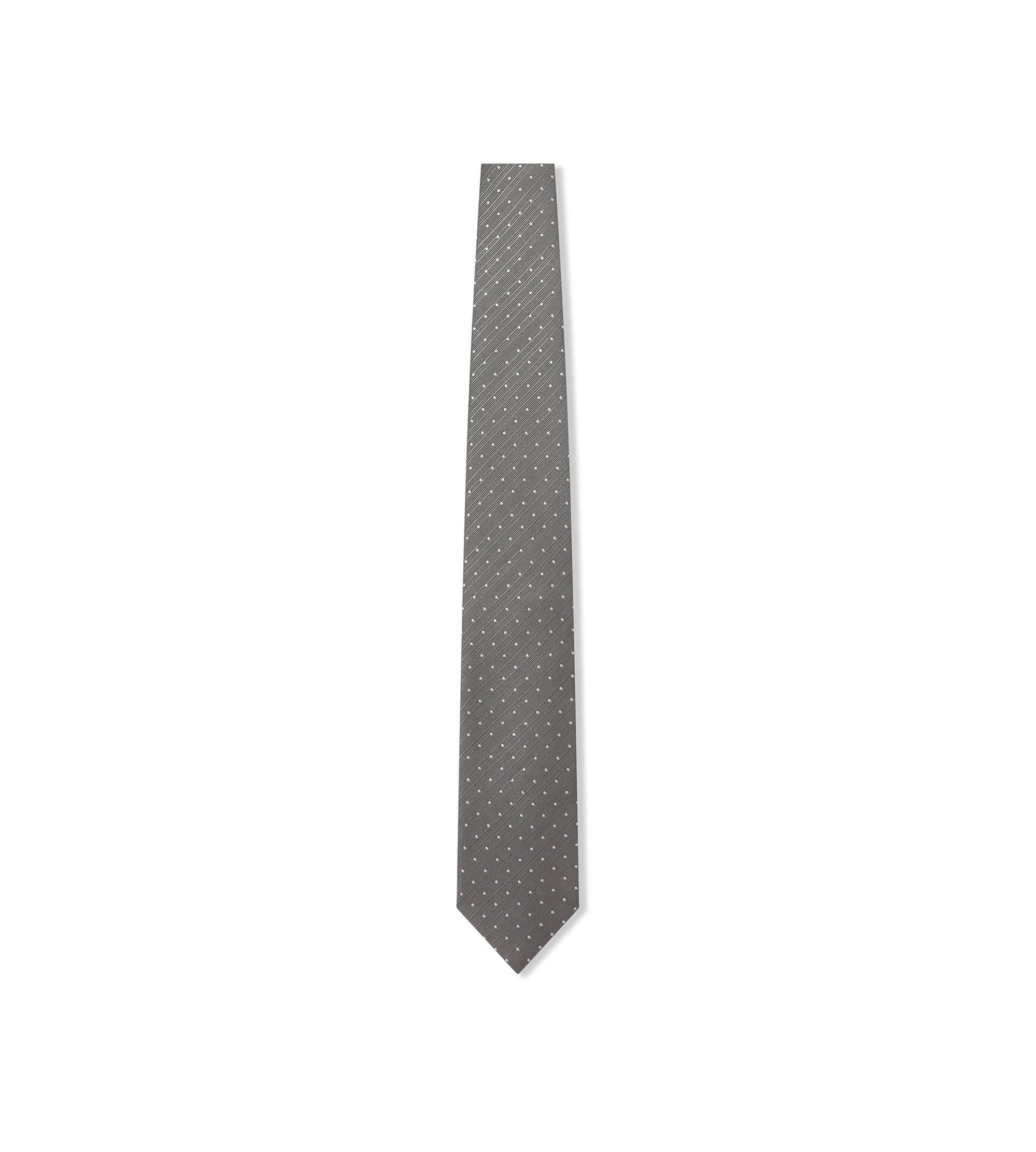 MICRO POLKA DOT SILK TIE