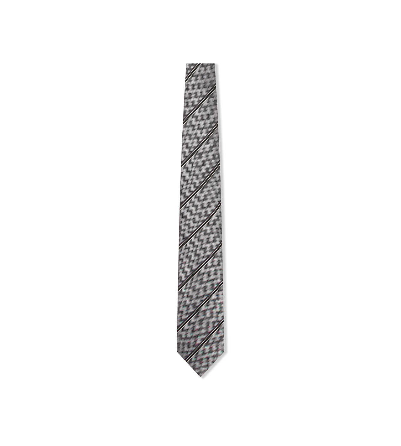DIAGONAL STRIPE TIE image number 0