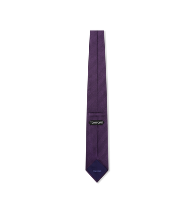 ALTERNATE PATTERN SILK TIE image number 1