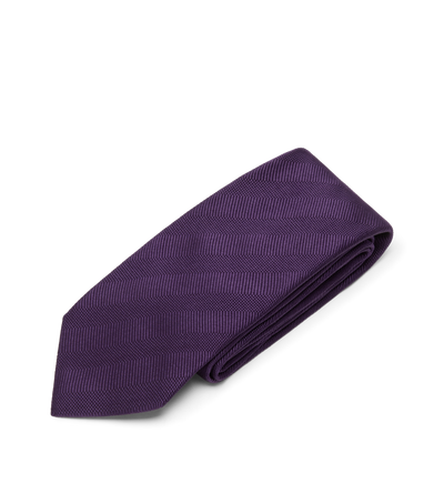 ALTERNATE PATTERN SILK TIE image number 2