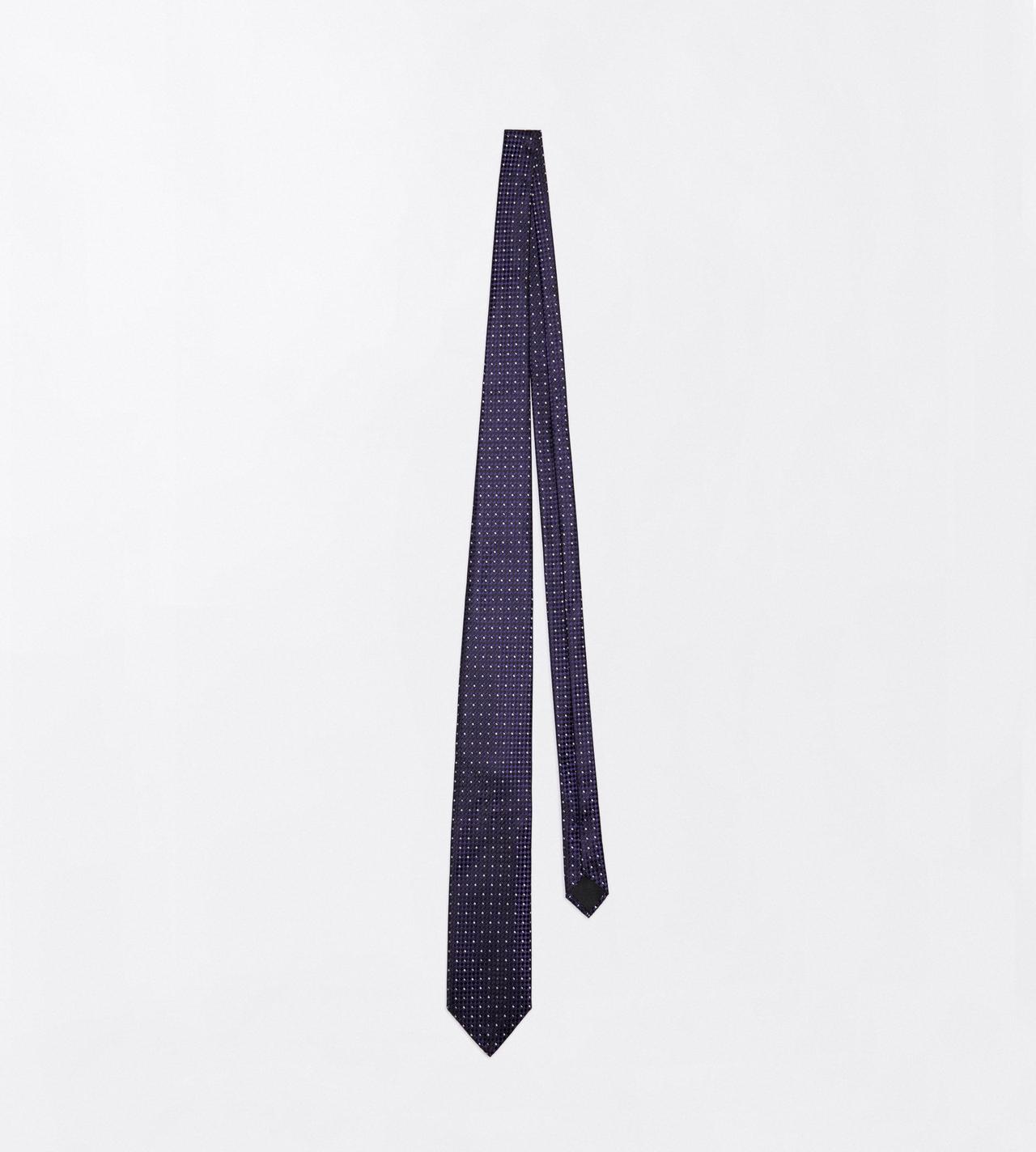 TOM FORD SILK VIOLET MICRO DESIGN TIE
