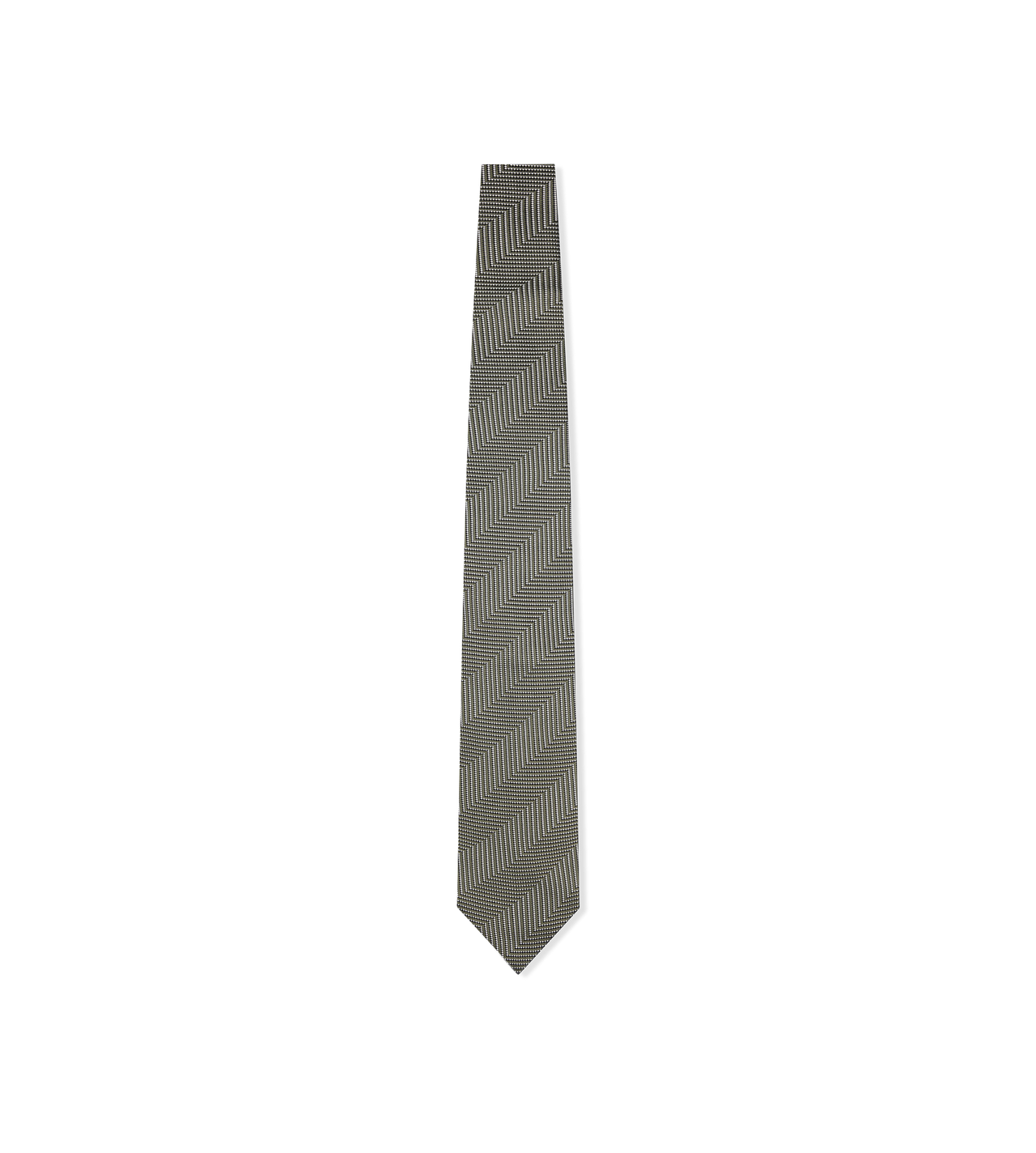 DIAGONAL STRIPE WITH DESIGN TIE image number 0