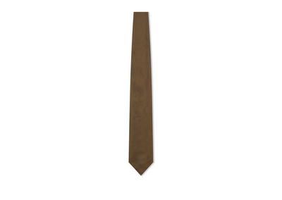 SOLID JACQUARD TIE