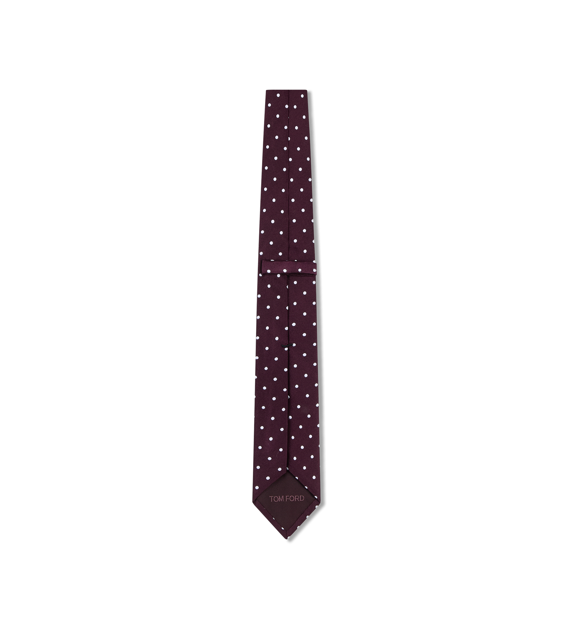 SATIN POLKA DOT TIE
