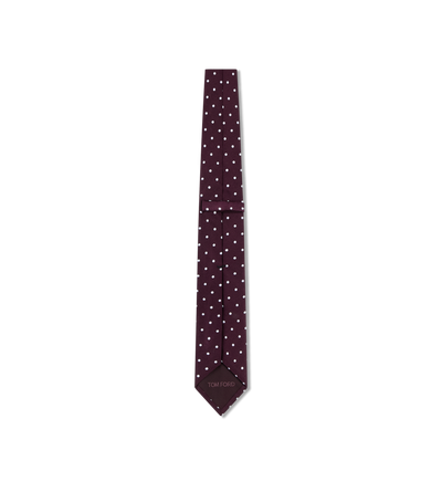 SATIN POLKA DOT TIE image number 1