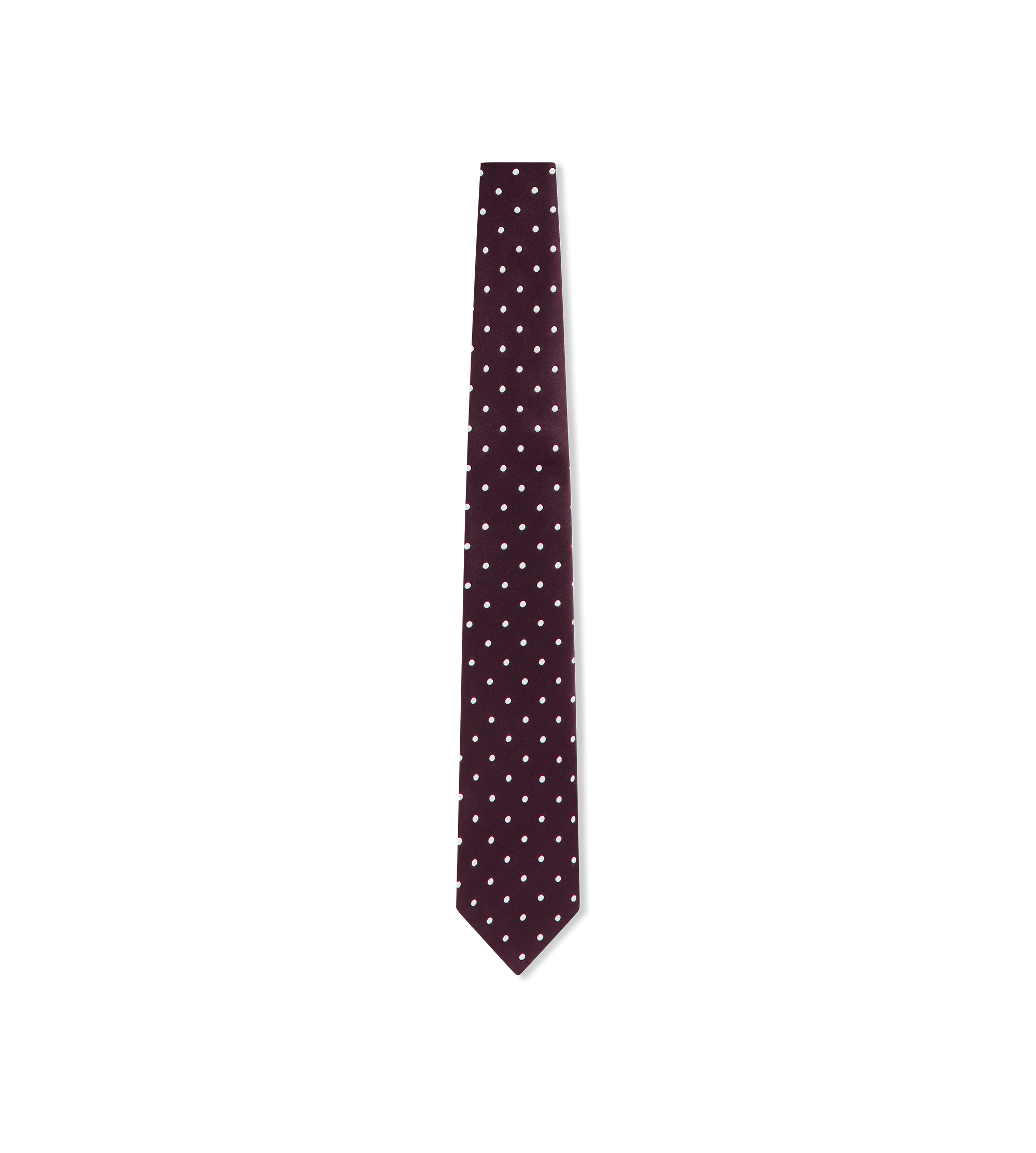 SATIN POLKA DOT TIE