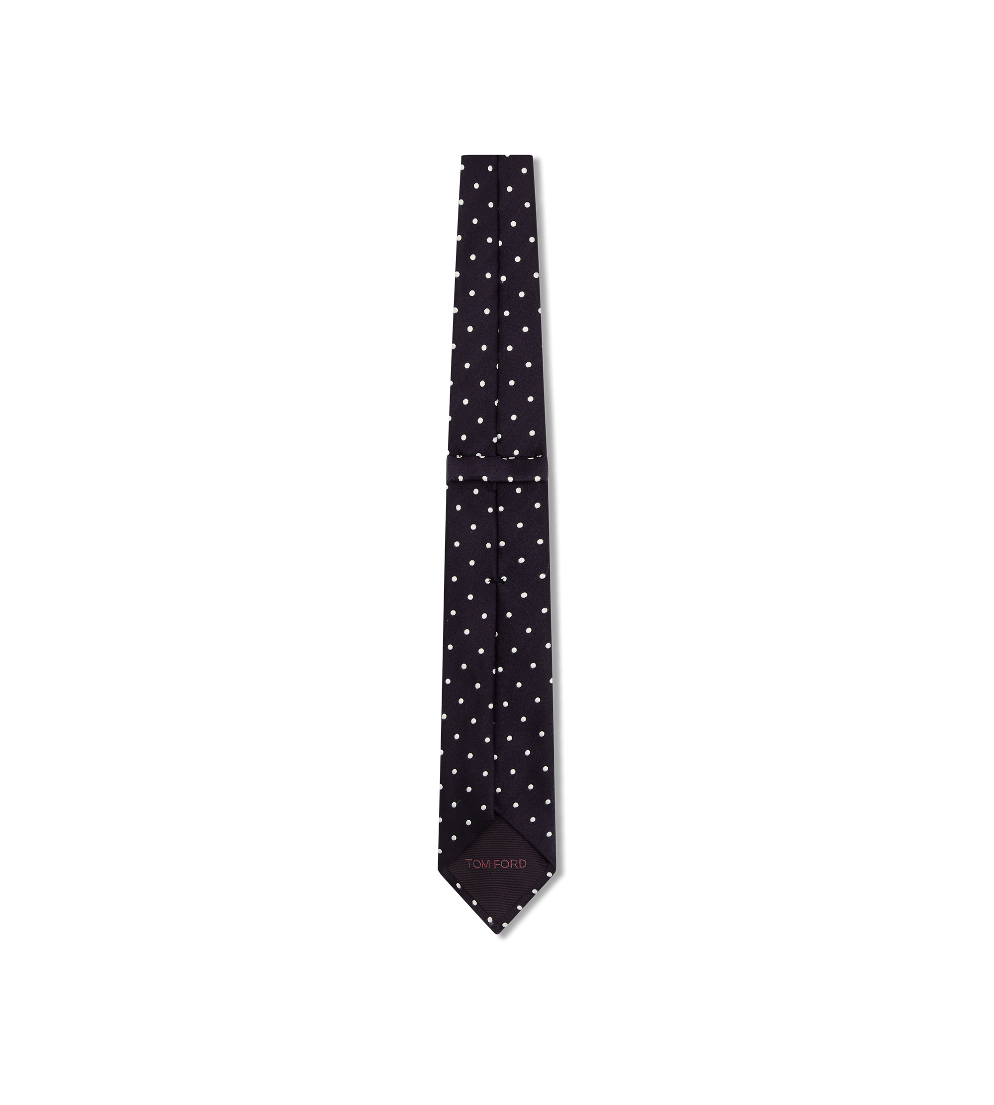 SATIN POLKA DOT TIE