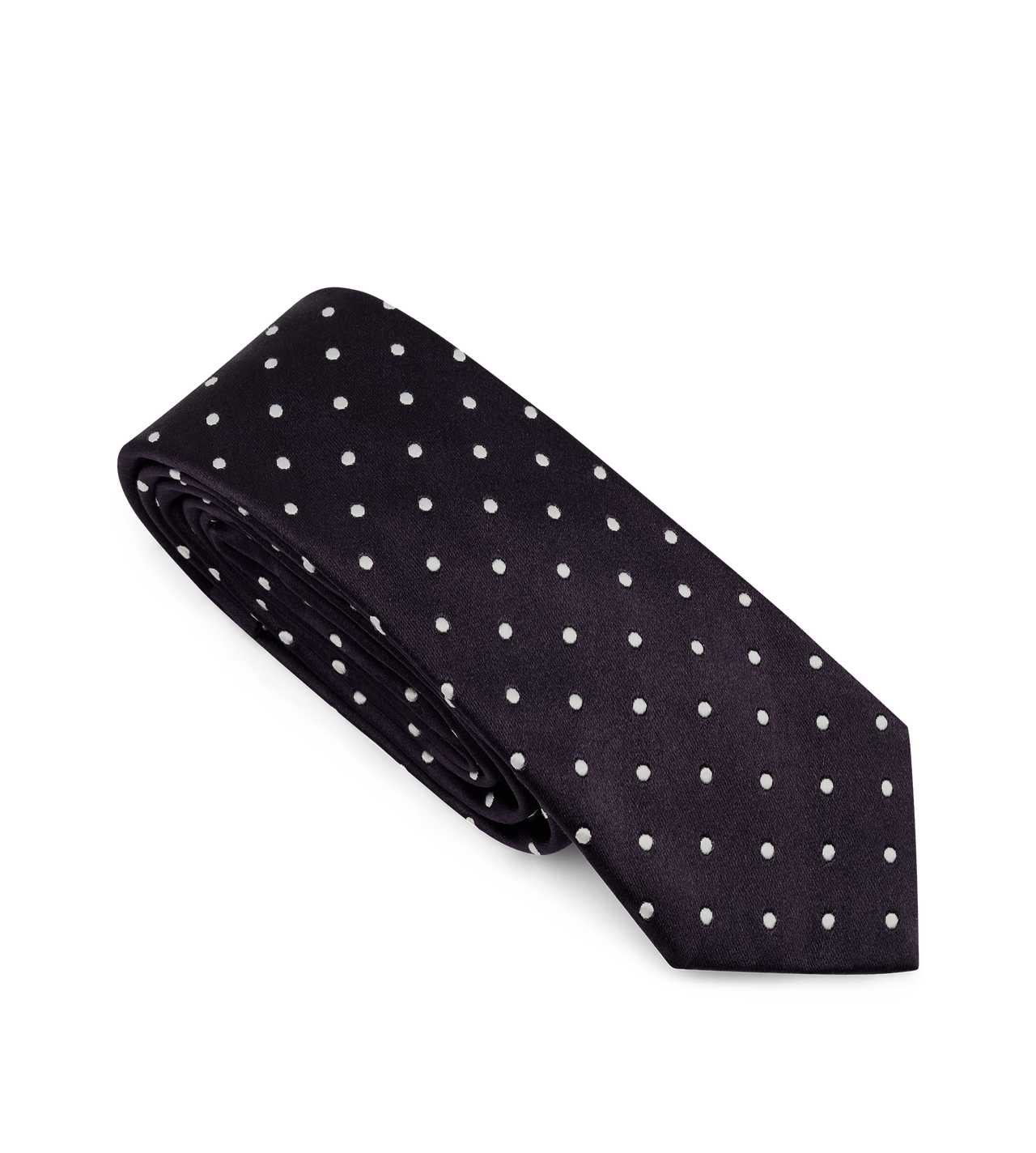 SATIN POLKA DOT TIE image number 2