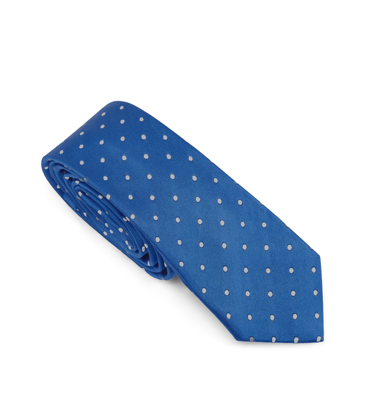 SATIN POLKA DOT TIE image number 2