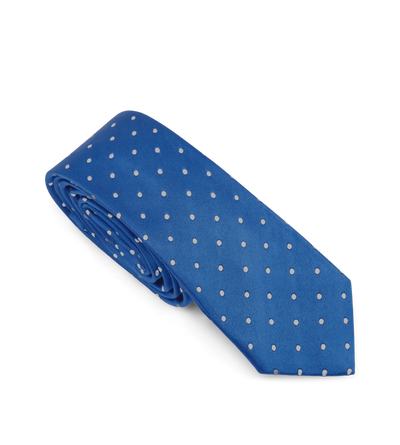 SATIN POLKA DOT TIE image number 2