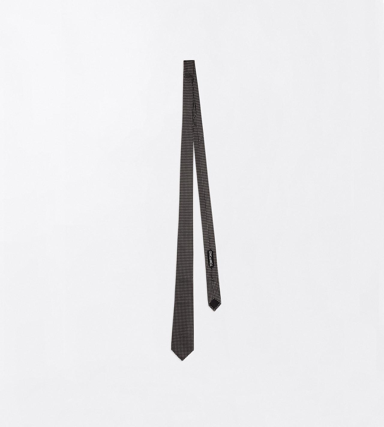 TOM FORD  BLACK SILK TIE