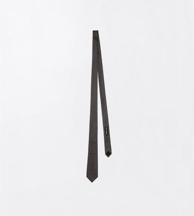 TOM FORD  BLACK SILK TIE