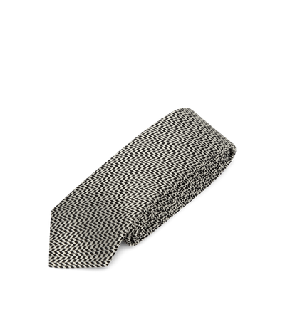 GEOMETRIC PATTERN TIE 6 CM image number 2