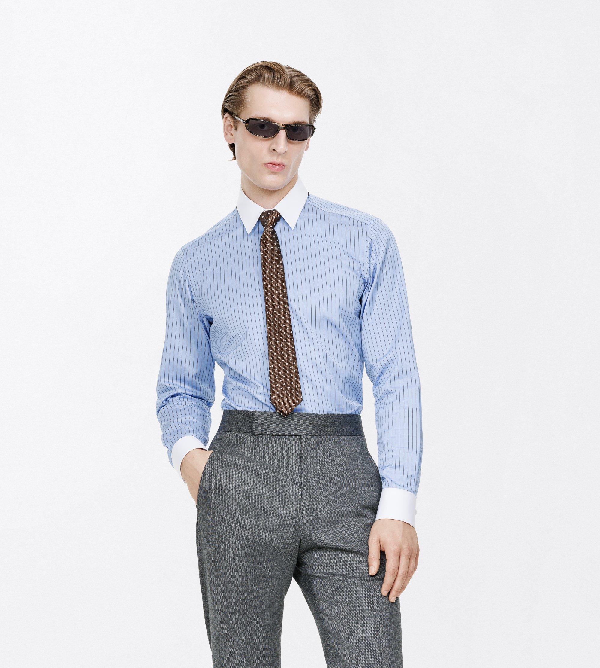 POLKA DOT JACQUARD TIE