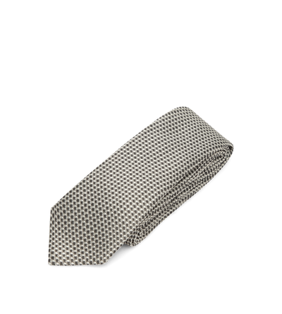 SILK JACQUARD TIE image number 2