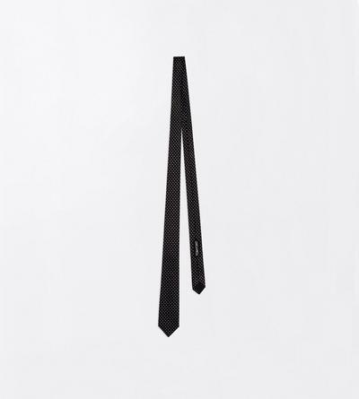 TOM FORD  BLACK SILK TIE
