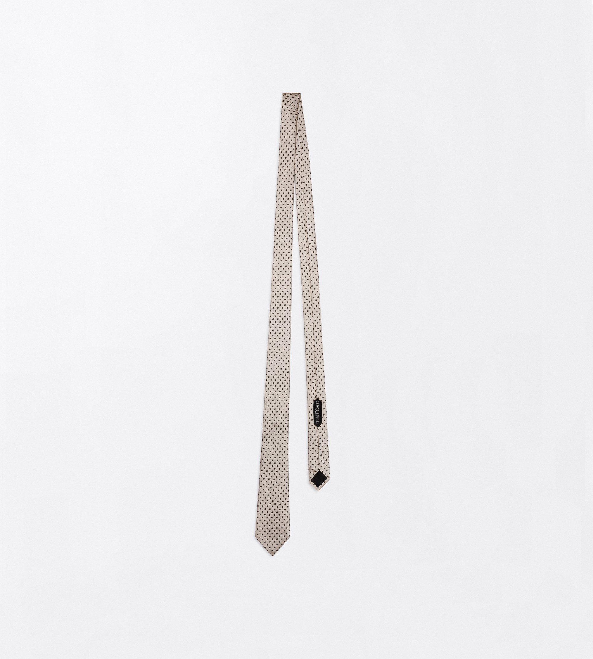 MICRO CHECK WITH DOT TIE