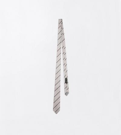 TOM FORD SILK PLATINUM REGIMENTAL SILK TIE