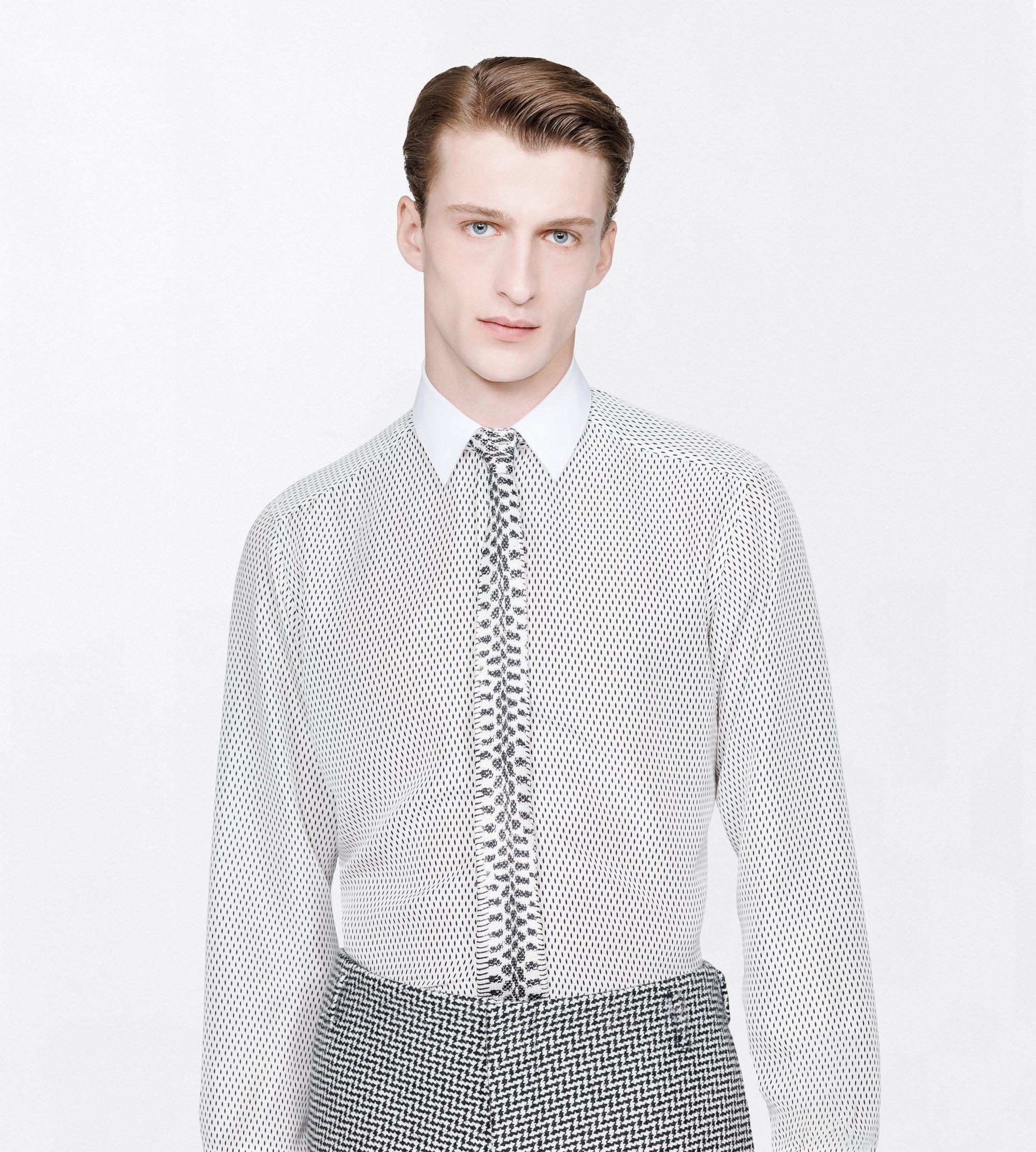 SNAKE PRINT TIE