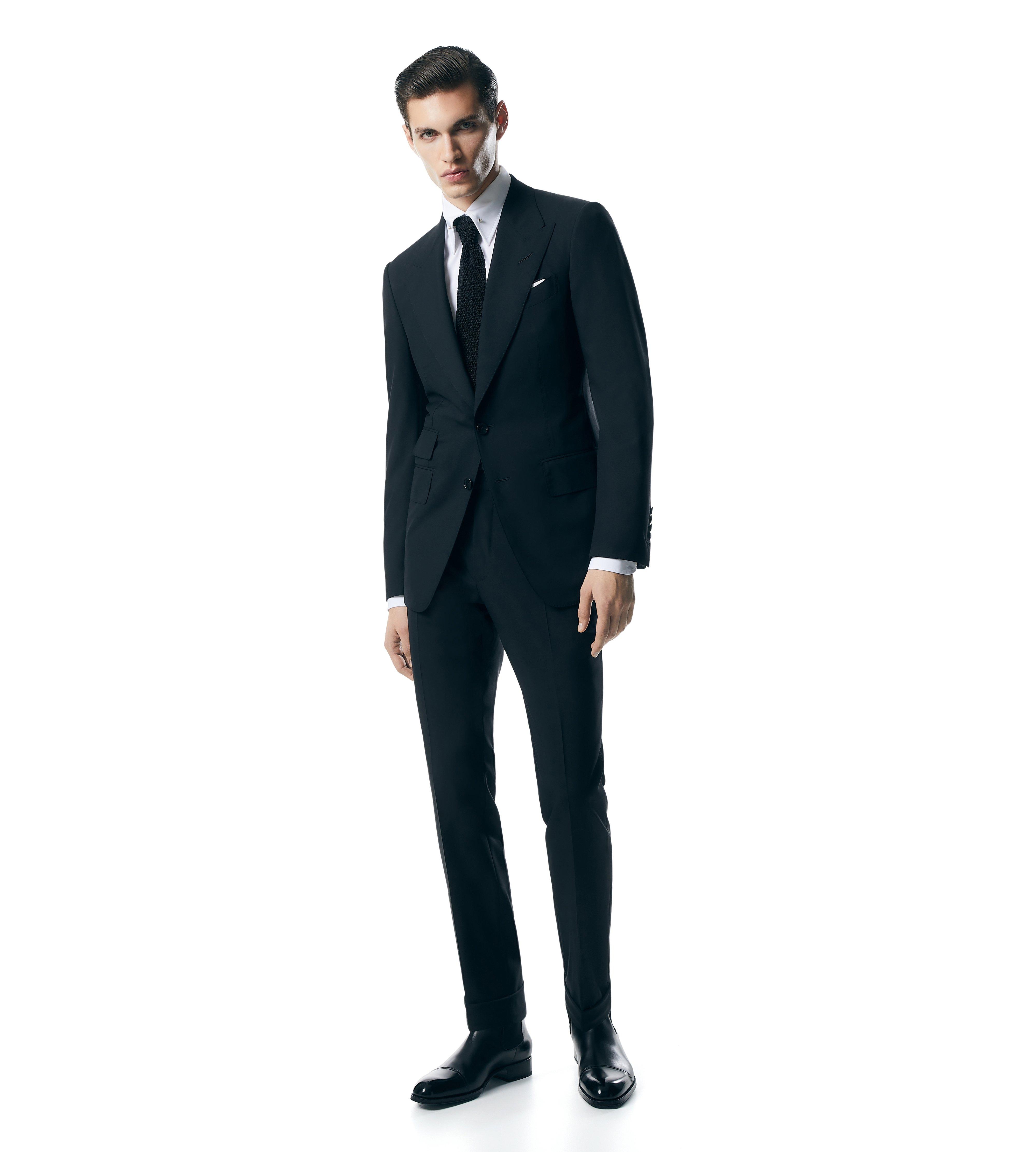 ネクタイ Tom Ford Tie Tom Ford Tie Solid Midnight Blue Design - Tie Deals