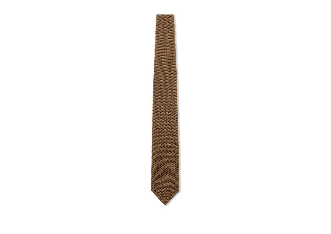 SILK KNITTED TIE image number 0