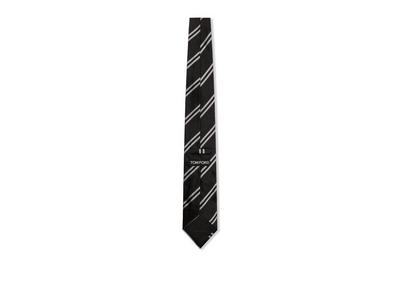 LARGE DIAGONAL STRIPE TIE image number 1