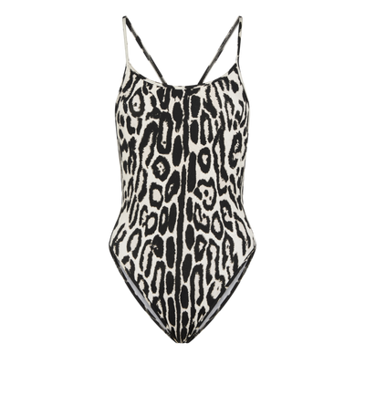 SWIMSUIT WITH CRISS-CROSS BACK